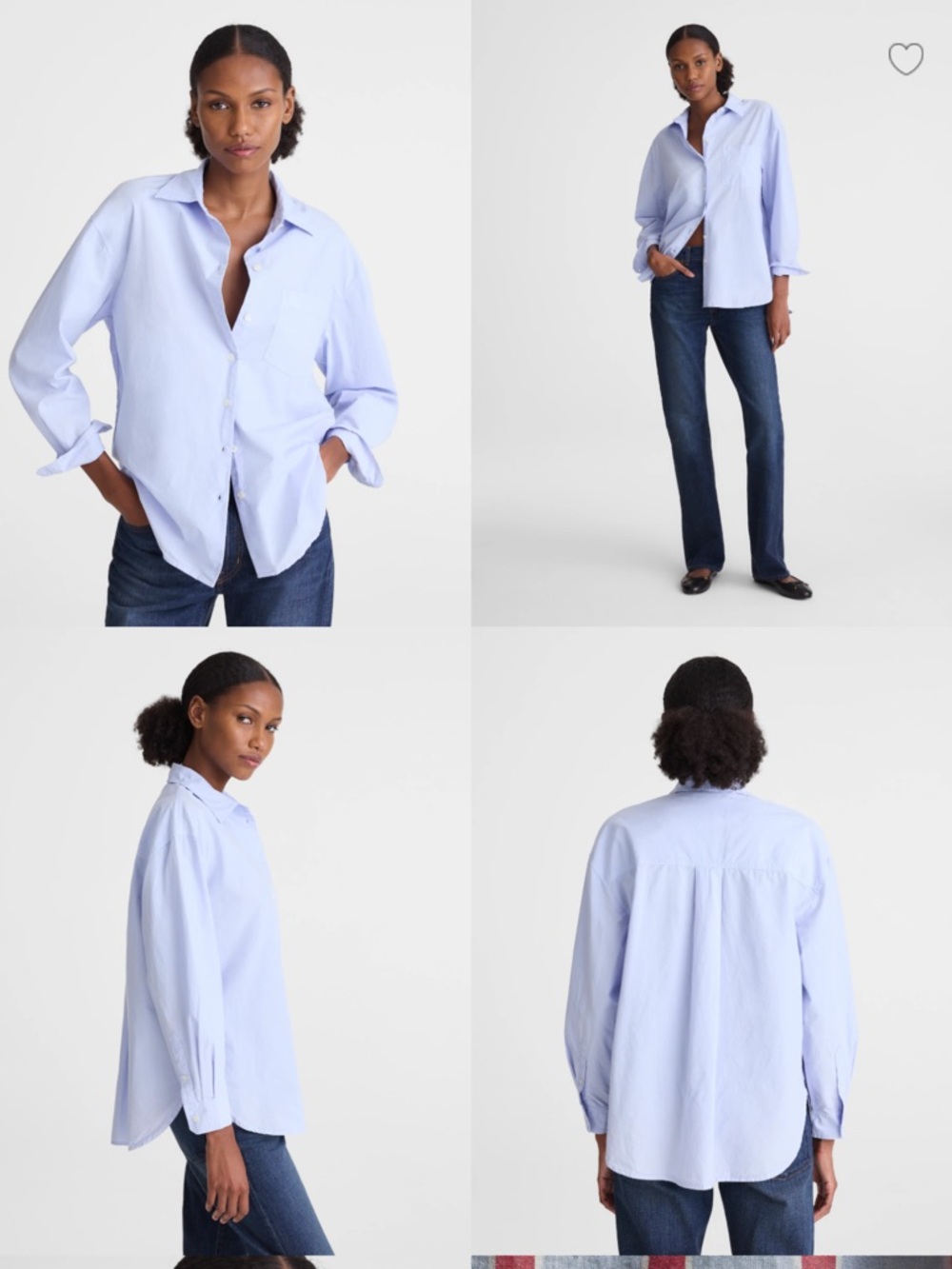 Madewell The Easy Poplin Shirt